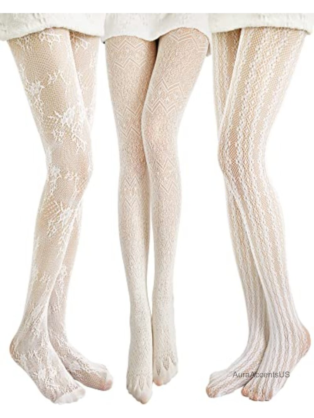 Women's Retro Style Lace Tights